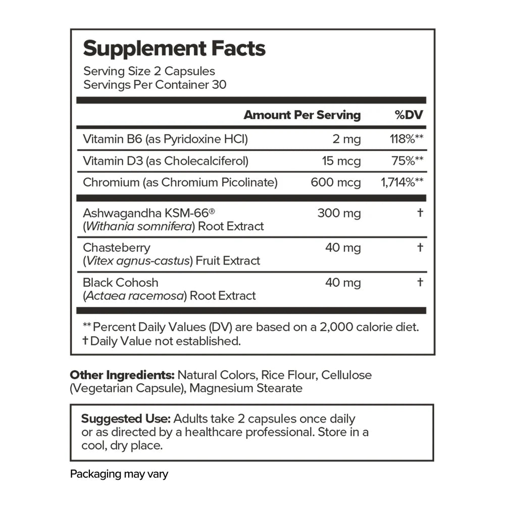 Menopause Vitamin Capsules